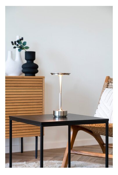 Lampa stołowa LED w kolorze srebra (wysokość 28,5 cm) Lyneham – House Nordic