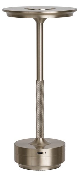 Lampa stołowa LED w kolorze srebra (wysokość 28,5 cm) Lyneham – House Nordic