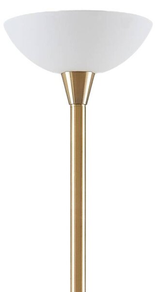 Lampa stojąca Ignacia Lindby, mosiężny / złoty, salon / jadalnia, metal, nowoczesny