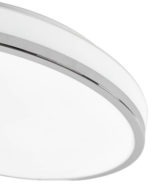 Lampa sufitowa Lyss Lindby, biały / opal, łazienka, szkło, nowoczesny