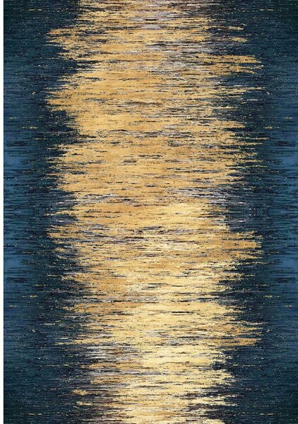 Żółty/ciemnoniebieski dywan odpowiedni do prania 120x180 cm Goldie – Vitaus