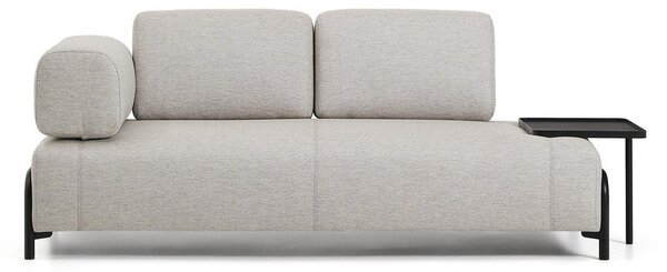 Szarobeżowa sofa modułowa 220 cm Compo – Kave Home