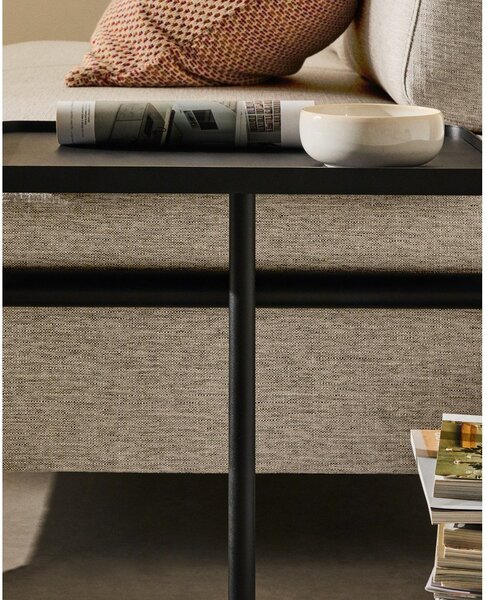 Szarobeżowa sofa modułowa 220 cm Compo – Kave Home
