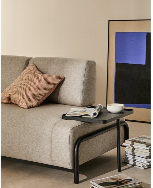 Szarobeżowa sofa modułowa 220 cm Compo – Kave Home