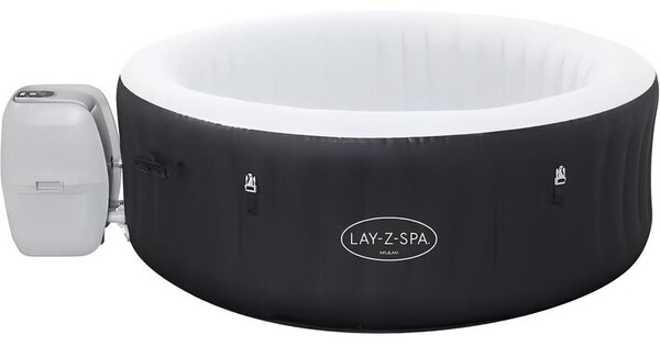 Jacuzzi BESTWAY Lay-Z-Spa Miami AirJet 180 x 66 cm Czarny