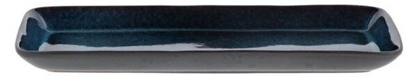 Taca do serwowania ceramiczna 14x38 cm Gastro Dark Blue/Black – Bitz