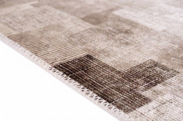 Beżowy dywan odpowiedni do prania 50x80 cm Cubo – Vitaus