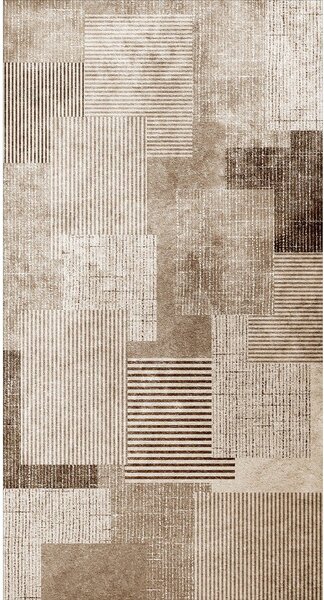 Beżowy dywan odpowiedni do prania 50x80 cm Cubo – Vitaus