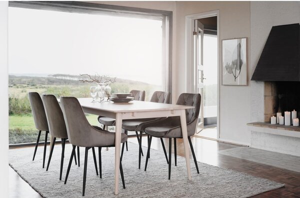 Rozkładany stół z litego drewna dębowego 180x90 cm Tyler – Rowico