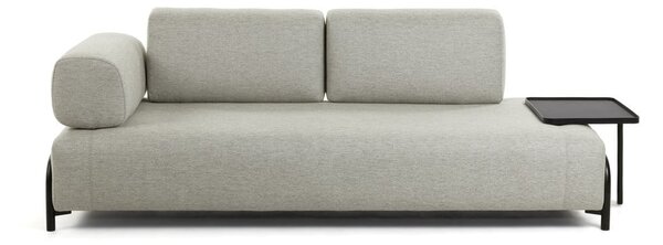 Beżowa sofa ze schowkiem Kave Home Compo