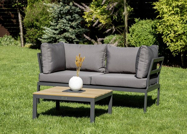 Sofa ogrodowa Java Dark Grey - Bjørkka
