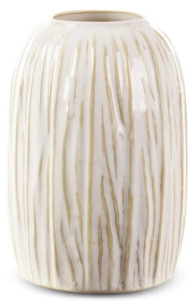 Wazon EUROFIRANY Liza 15 x 22 cm Kremowy