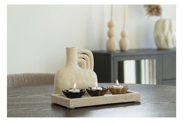 Kamienna taca dekoracyjna 15x30,5 cm Travertine – House Nordic