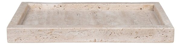 Kamienna taca dekoracyjna 15x30,5 cm Travertine – House Nordic
