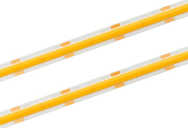 Taśma LED COB 320 jednolite światło ciepła barwa 12V 10W/m IP20 rolka 50m IdeaLED