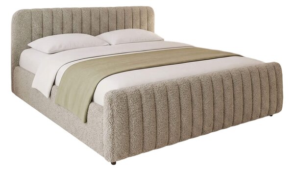 MebleMWM Łóżko tapicerowane SF1078P | 160x200 | Boucle | Quelle 6 | SZYBKA WYSYŁKA