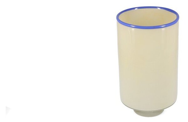 Kremowy szklany wazon (wysokość 26 cm) Milo – ONA