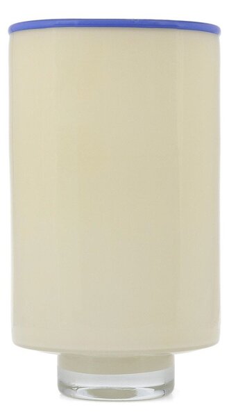 Kremowy szklany wazon (wysokość 26 cm) Milo – ONA