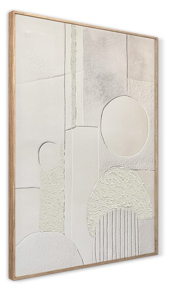 Obraz z ręcznie malowanymi elementami 70x100 cm Lan 3D Illusion – Styler