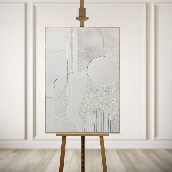 Obraz z ręcznie malowanymi elementami 70x100 cm Lan 3D Illusion – Styler