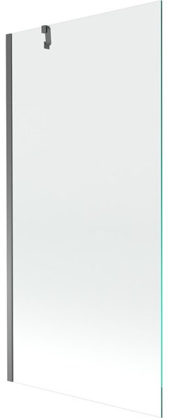 Mexen Next parawan nawannowy 1-skrzydłowy 90 x 150 cm, transparent, gun metal - 895-090-000-00-00-95