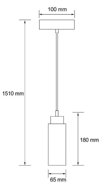 Beżowa lampa wisząca z kamiennym kloszem ø 6,5 cm Selma – Opviq lights