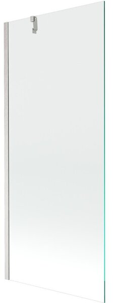 Mexen Next parawan nawannowy 1-skrzydłowy 80 x 150 cm, transparent, nikiel szczotkowany - 895-080-000-00-00-97