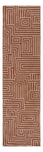 Chodnik w kolorze terakoty 80x300 cm Kylo – Flair Rugs