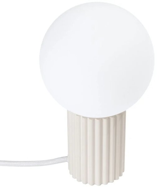 Beżowa jasna lampa stołowa C4-D28