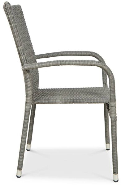 Zestaw ogrodowy technorattan FIESTA/LUGO 4+1 Dolphin Grey