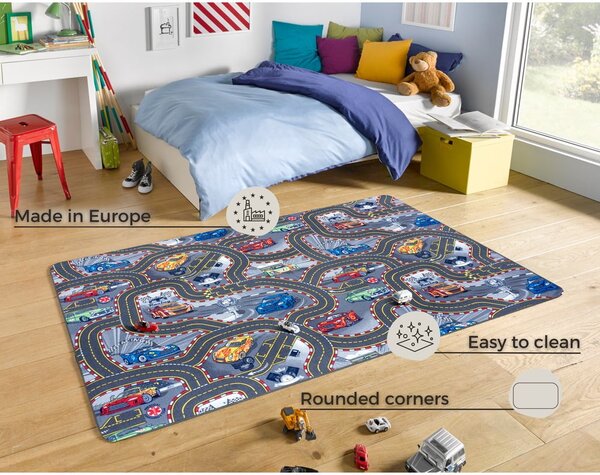 Dywan dziecięcy Hanse Home Play Race Track, 160x240 cm