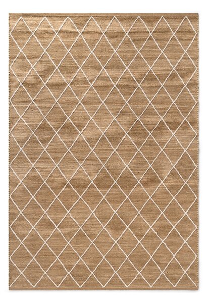 Dywan z juty tkany ręcznie w naturalnym kolorze 80x150 cm Kunu – Hanse Home