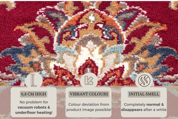 Czerwony dywan 120x170 cm Orient Caracci – Hanse Home