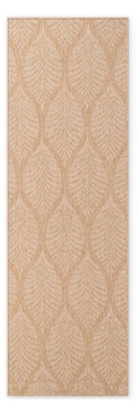 Chodnik odpowiedni na zewnątrz w beżowo-śmietankowym kolorze 80x250 cm Duet Liora – NORTHRUGS