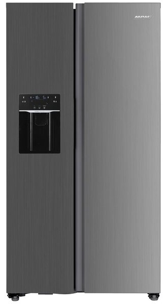 Lodówka MPM 513-SBS-17M No Frost 177cm Inox Side by Side Kostkarka Dystrybutor wody