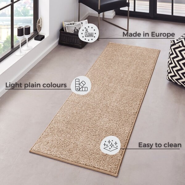 Beżowy chodnik Hanse Home Pure, 80x200 cm