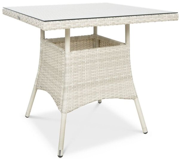 Zestaw ogrodowy technorattan FIESTA/LUGO 4+1 White