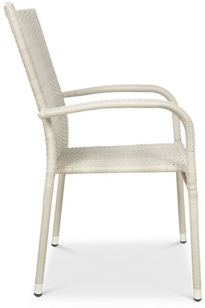 Zestaw ogrodowy technorattan FIESTA/LUGO 4+1 White