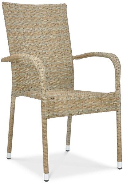 Zestaw ogrodowy technorattan FIESTA/LUGO 4+1 Beige