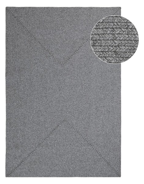 Szary dywan odpowiedni na zewnątrz 150x80 cm – NORTHRUGS
