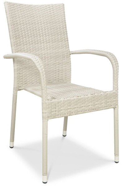 Zestaw ogrodowy technorattan FIESTA/LUGO 4+1 White