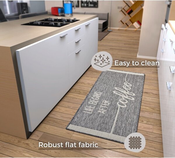 Szary chodnik 62x150 cm Cucina – Hanse Home