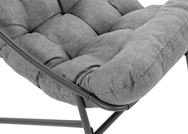 Zestaw ogrodowy CASPER 2+1 Dark Grey - Bjørkka