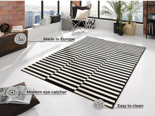Czarny/kremowy dywan 80x150 cm Gloria – Hanse Home