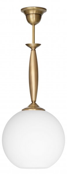 Elegancka złota lampa wisząca z kulą QC-S1D