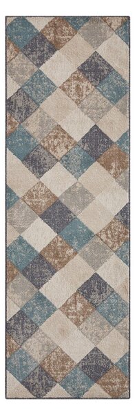 Niebieski/beżowy chodnik 80x200 cm Terrain – Hanse Home