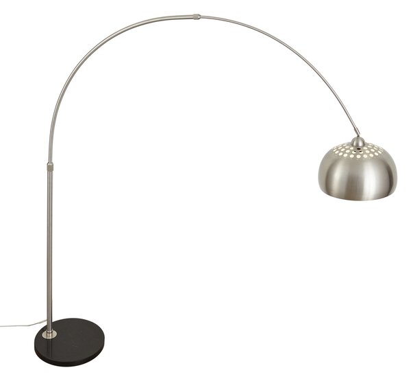 Nowoczesna lampa łukowa ze stali regulowana - Grande