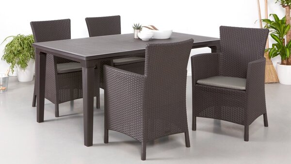 Komplet ogrodowy TOSCANA 6+1 Brown