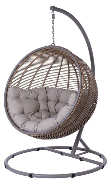 FOTEL WISZĄCY COCOON DE LUXE 110X73X195 CM mantecodesign