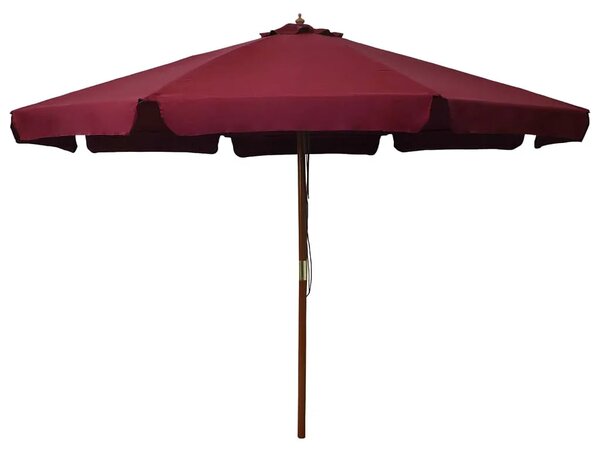Burgundowy parasol ogrodowy M4-S59
